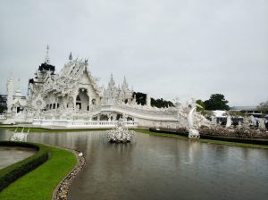 Templo blanco. Tailandia.