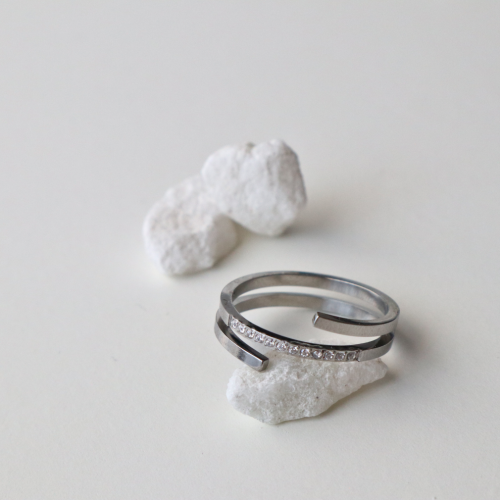 anillo strass