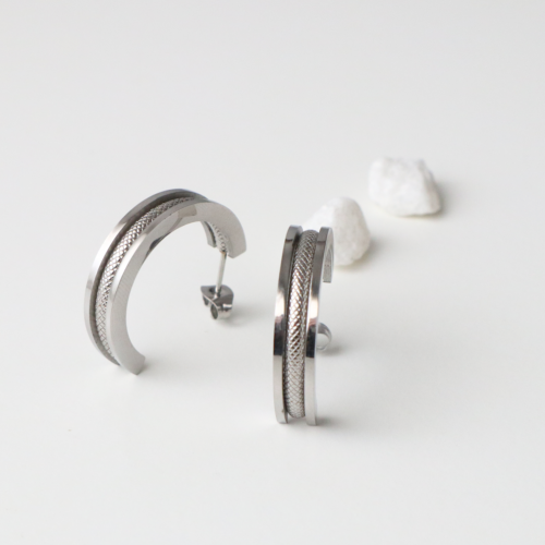 pendientes aros gruesos