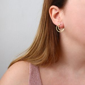 Pendientes Sintra dorados