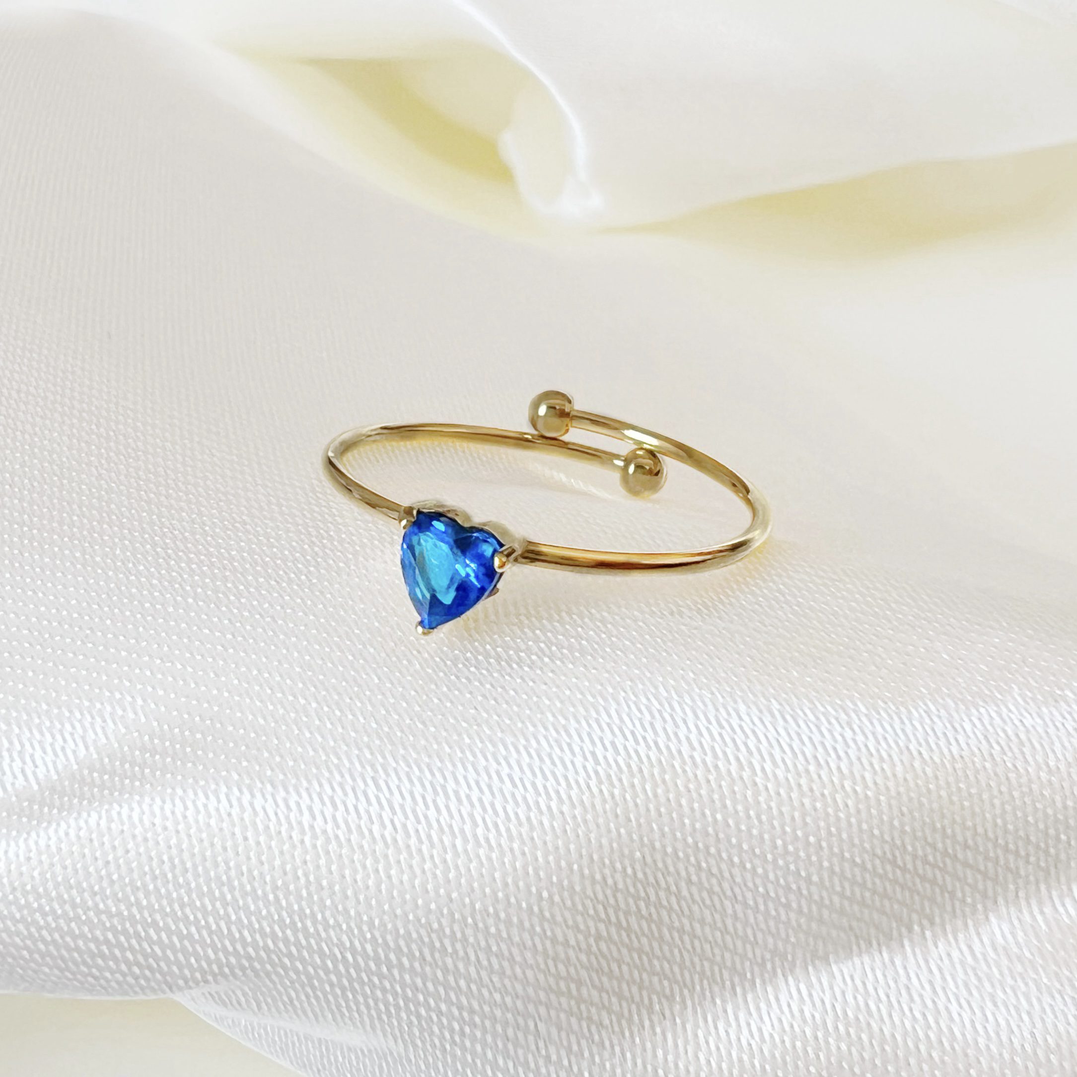 Anillo Afrodita azul